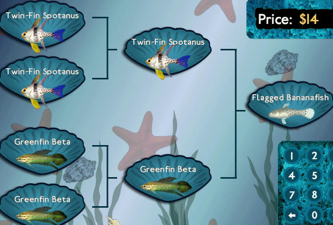 Fish Tycoon Species Chart